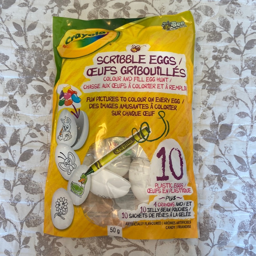 Crayola Scribble Eggs For Easter